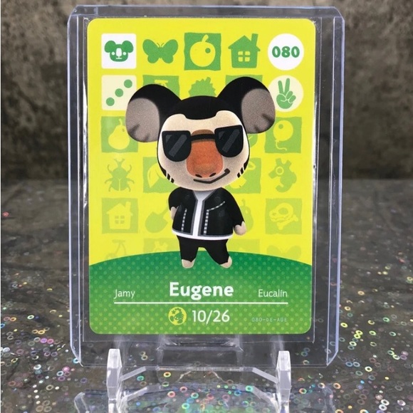 Eugene #080 Animal Crossing Amiibo Card - Picture 3 of 3